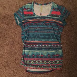 Title Nine Multi-colored Athletic Top